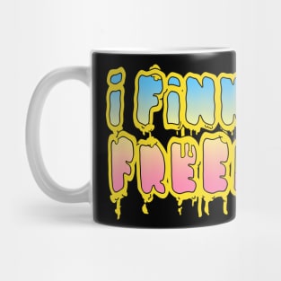 I Fink U Freeky #2 - Slogan Typographic Grime Design Mug